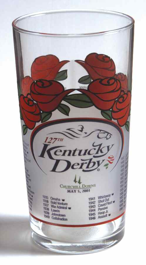 Kentucky Derby Official Glassware 2001 - 127th Running - No Box by Kentucky Derby-1
