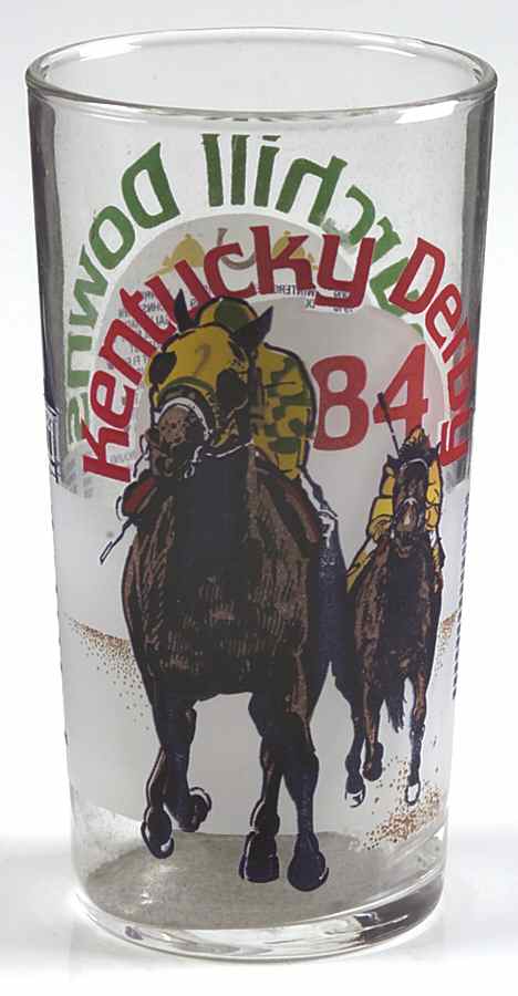 Kentucky Derby Official Glassware 1984 - 110th Running - No Box by Kentucky Derby-1