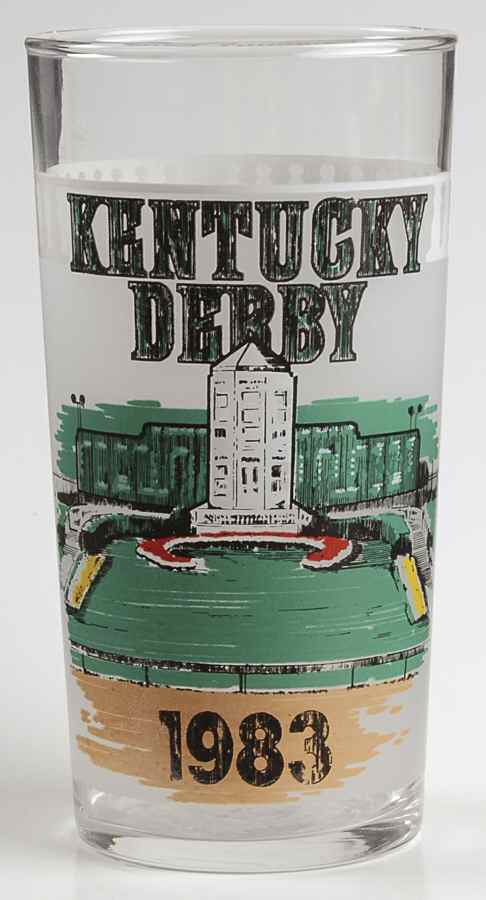 Kentucky Derby Official Glassware 1983 - 109th Running - No Box 42 by Kentucky Derby-1