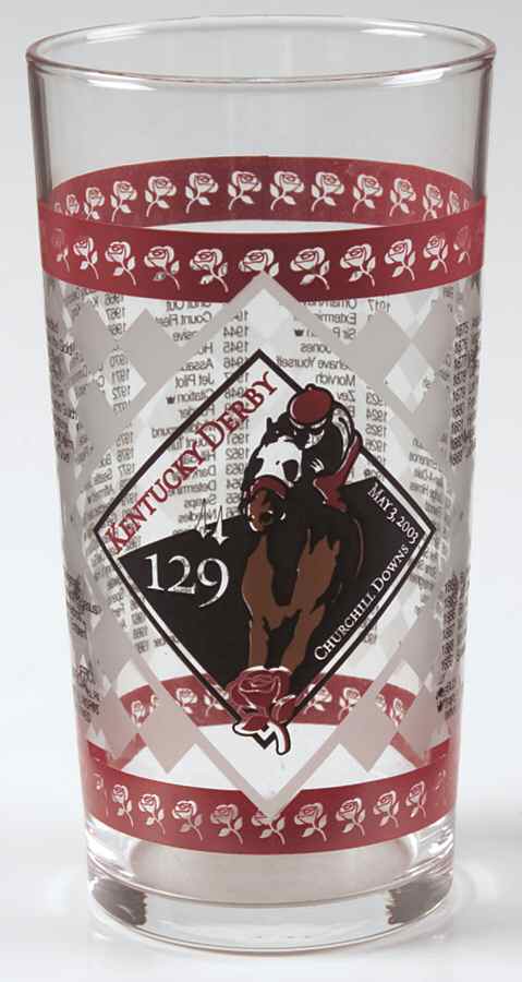 Kentucky Derby Official Glassware 2003 - 129th Running - No Box by Kentucky Derby-1
