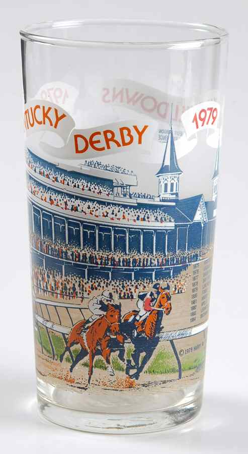 Kentucky Derby Official Glassware 1979-105th Running - No Box by Kentucky Derby-1