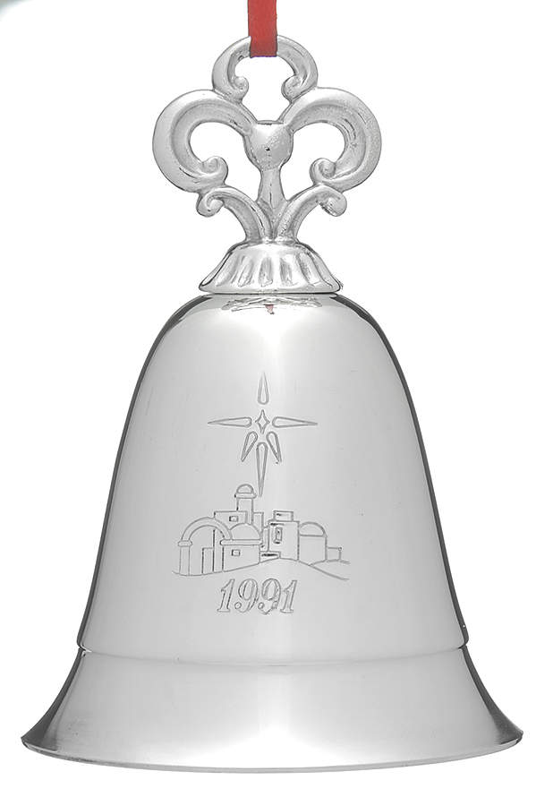 Musical-Annual Bell The First Noel - No Box by Kirk Stieff-1