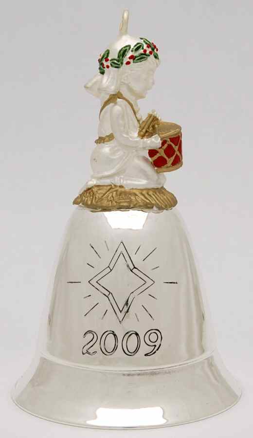 Musical-Annual Bell Little Drummer Boy - No Box by Kirk Stieff-1