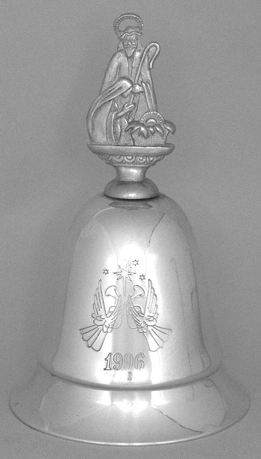 Musical-Annual Bell O Holy Night - Boxed by Kirk Stieff-1