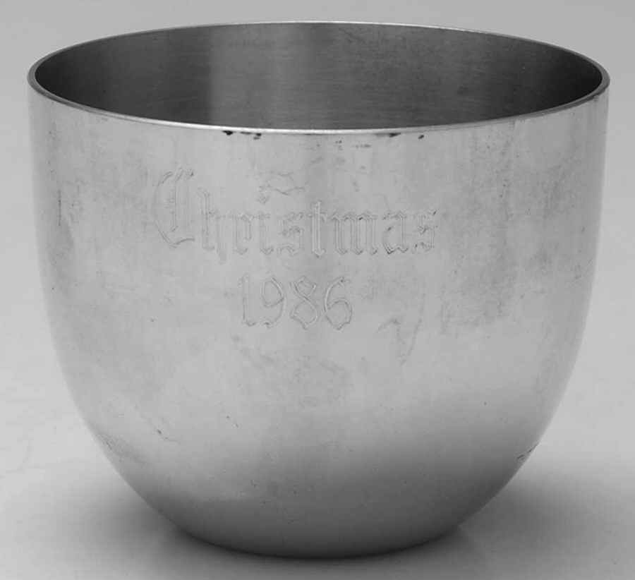 Christmas Jefferson Cup 1986 Jefferson Cup - No Box Nb1986 by Kirk Stieff-1