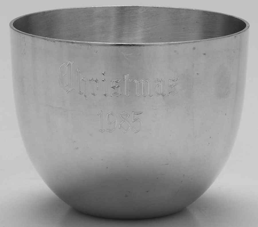 Christmas Jefferson Cup 1985 Jefferson Cup - No Box Nb1985 by Kirk Stieff-1