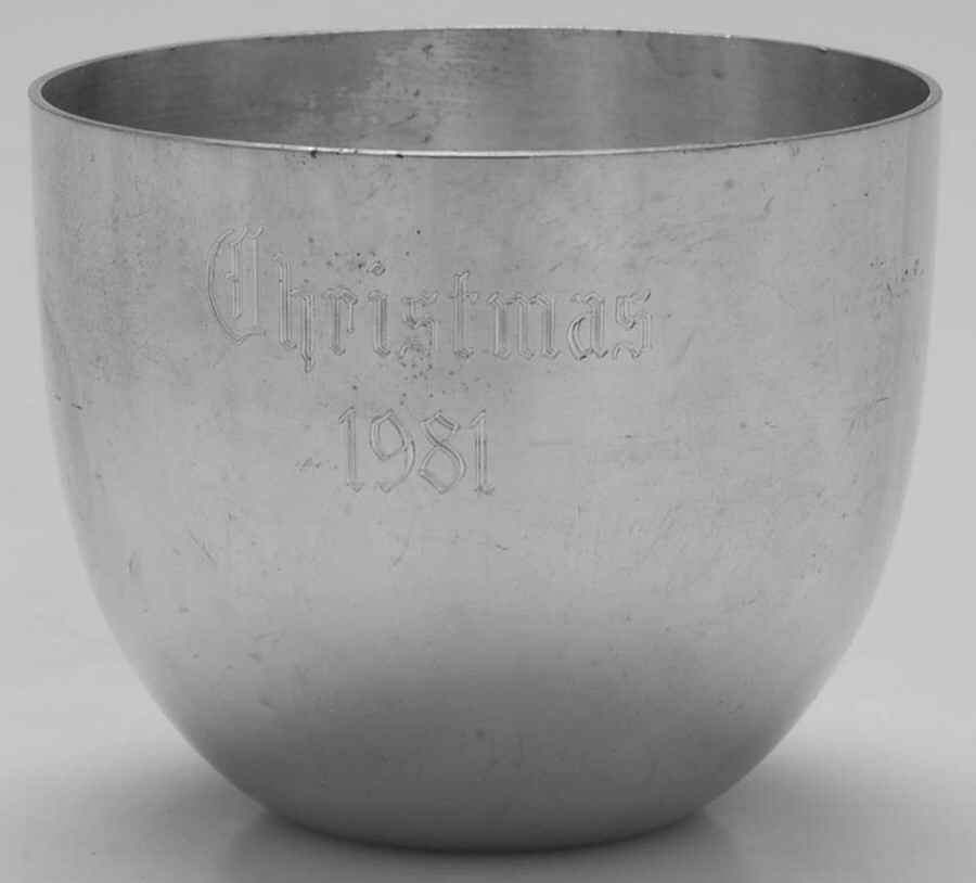 Christmas Jefferson Cup 1981 Jefferson Cup - No Box Nb1981 by Kirk Stieff-1
