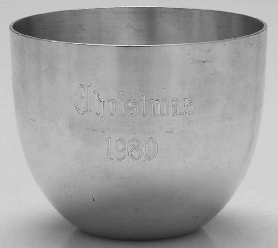 Christmas Jefferson Cup 1980 Jefferson Cup - With Box Bx1980 by Kirk Stieff-1