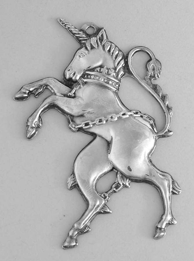 Colonial Williamsburg Unicorn - Boxed by Kirk Stieff-1