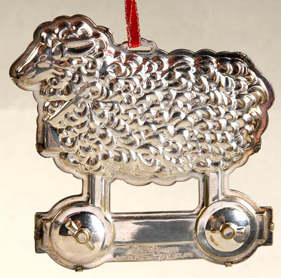 Toys & Pleasures of 18th Century Childhood Lamb - Boxed by Kirk Stieff-1