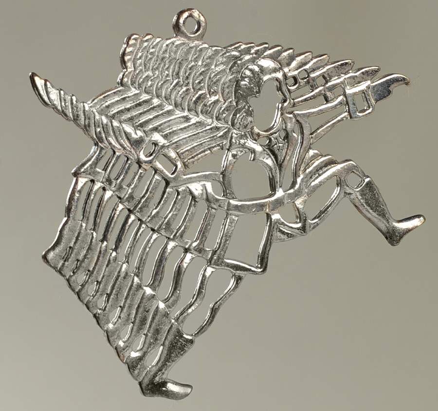 Twelve Days of Christmas 10 Lords A Leaping-Silverplate - Boxed by Kirk Stieff-1