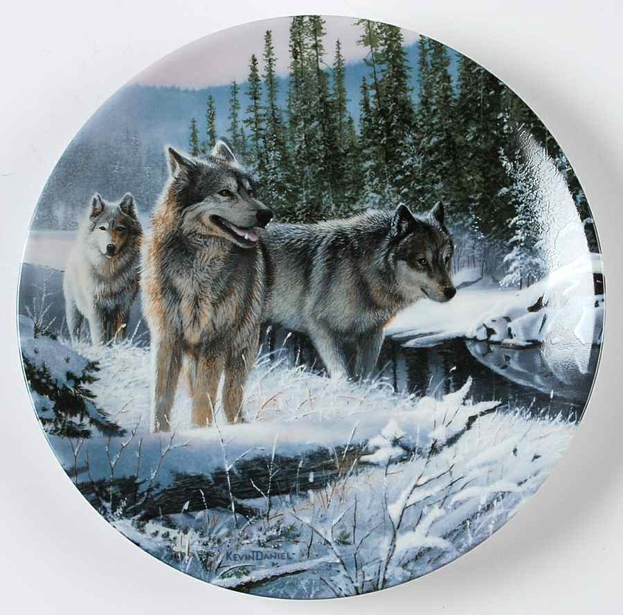 Call of The Wilderness Winter Travelers - No Box by Edwin Knowles-1