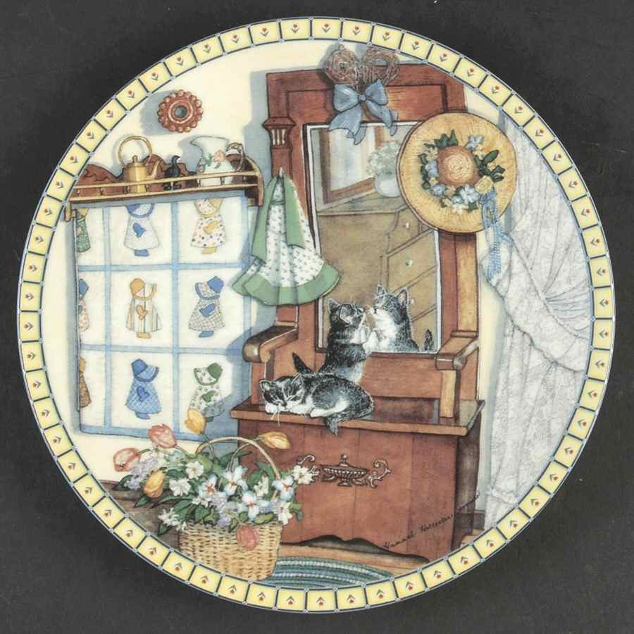 Cozy Country Corner Mirror Mischief - Boxed by Edwin Knowles-1