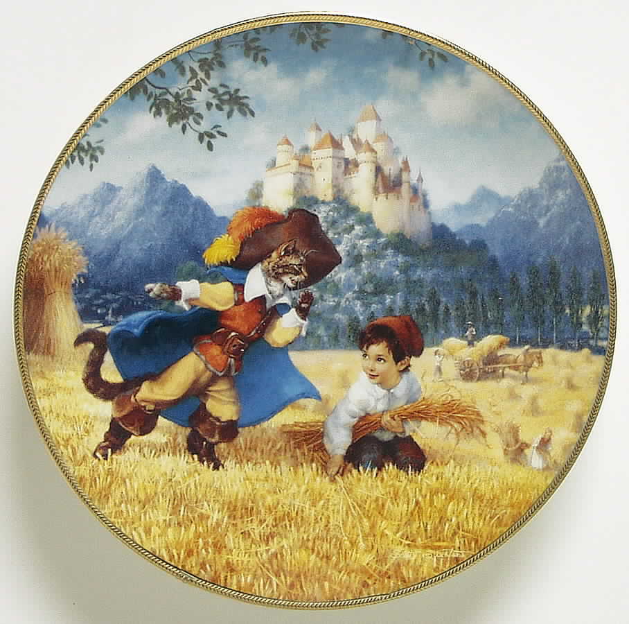 Classic Fairy Tales Puss In Boots - Boxed by Edwin Knowles-1