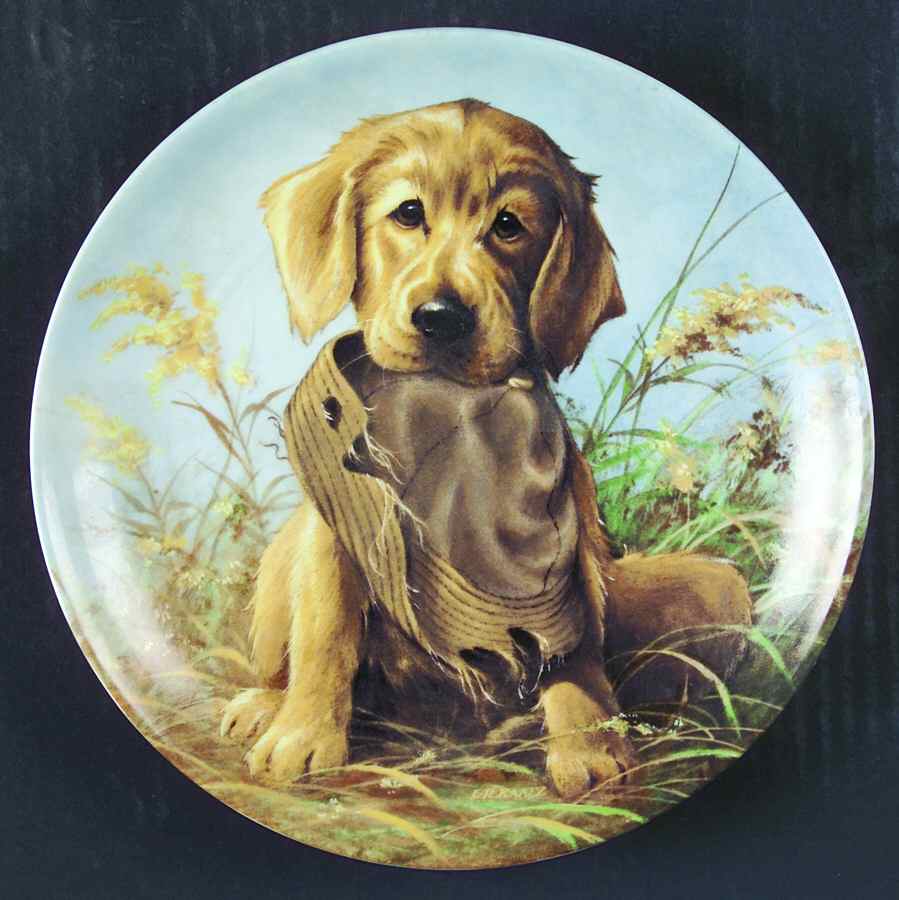 Field Puppies Caught In The Act-Golden Retriever - Boxed by Edwin Knowles-1