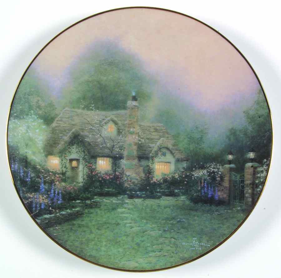 Garden Cottages of England Merritt's Cottage - Boxed by Edwin Knowles-1