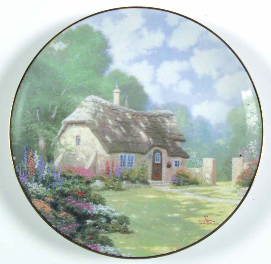 Garden Cottages of England Stonegate Cottage - Boxed by Edwin Knowles-1