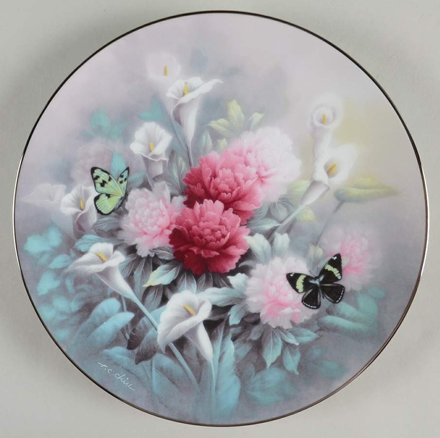 Jewels of the Flowers Emerald Pair - Boxed by Edwin Knowles-1