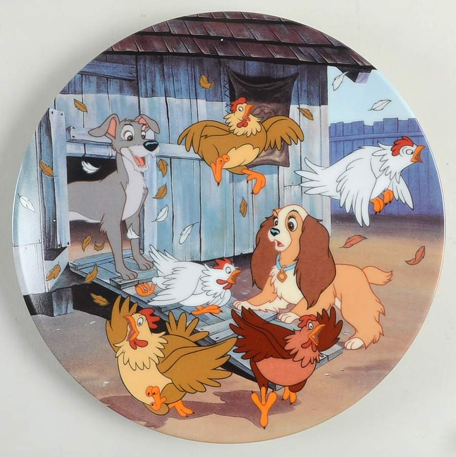 Lady & The Tramp Ruff House - No Box by Edwin Knowles-1