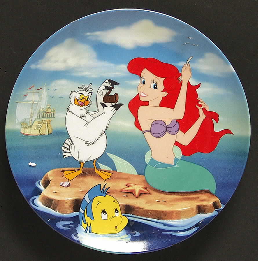 Little Mermaid A Visit To The Surface - No Box by Edwin Knowles-1