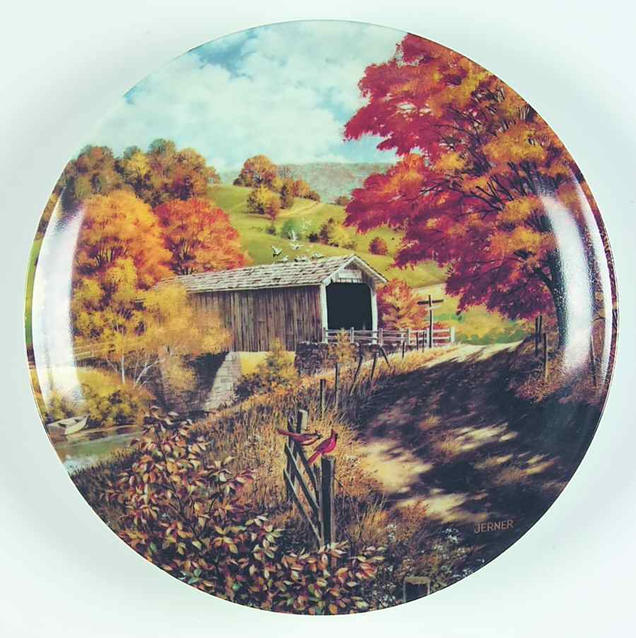 Less Travelled Roads Covered Bridge - Boxed by Edwin Knowles-1