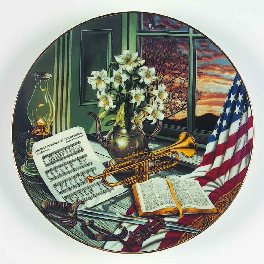 Songs of American Spirit Battle Hymn Of The Republic - Boxed by Edwin Knowles-1