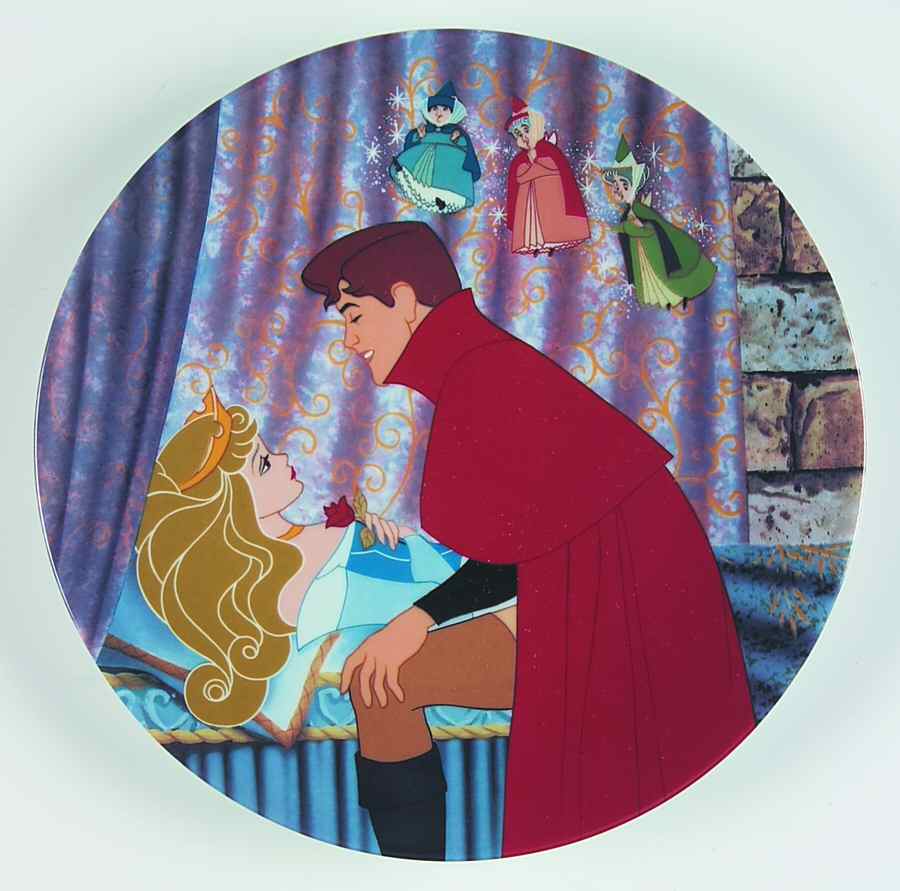 Sleeping Beauty Awakened By A Kiss - No Box by Edwin Knowles-1
