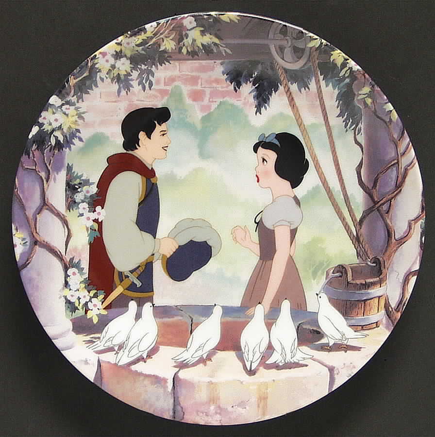 Snow White & The Seven Dwarfs A Wish Come True - Boxed by Edwin Knowles-1