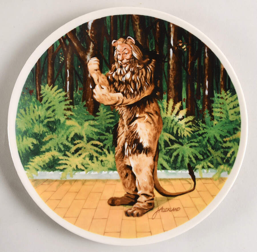 Wizard of Oz If I Were King Of The Forest - Boxed by Edwin Knowles-1