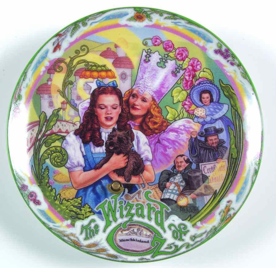 Wizard of Oz-Musical Moments Munchkin Land - No Box by Edwin Knowles-1