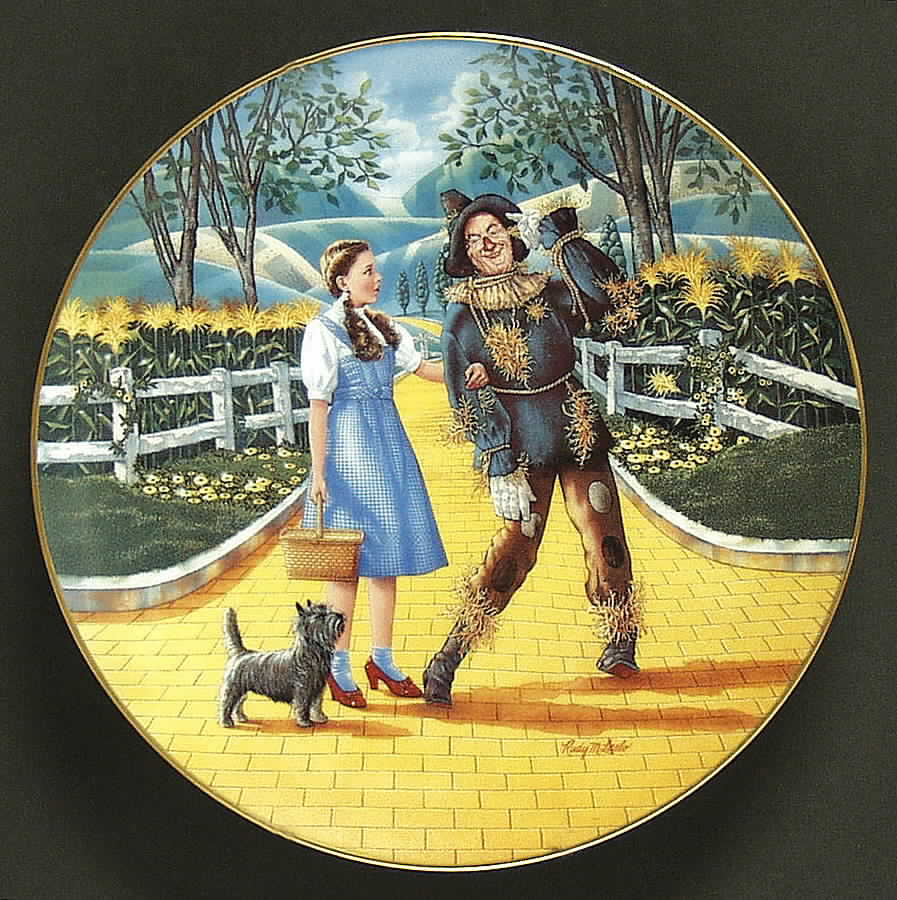Wizard of Oz-A National Treasure I Haven't Got A Brain - No Box by Edwin Knowles-1