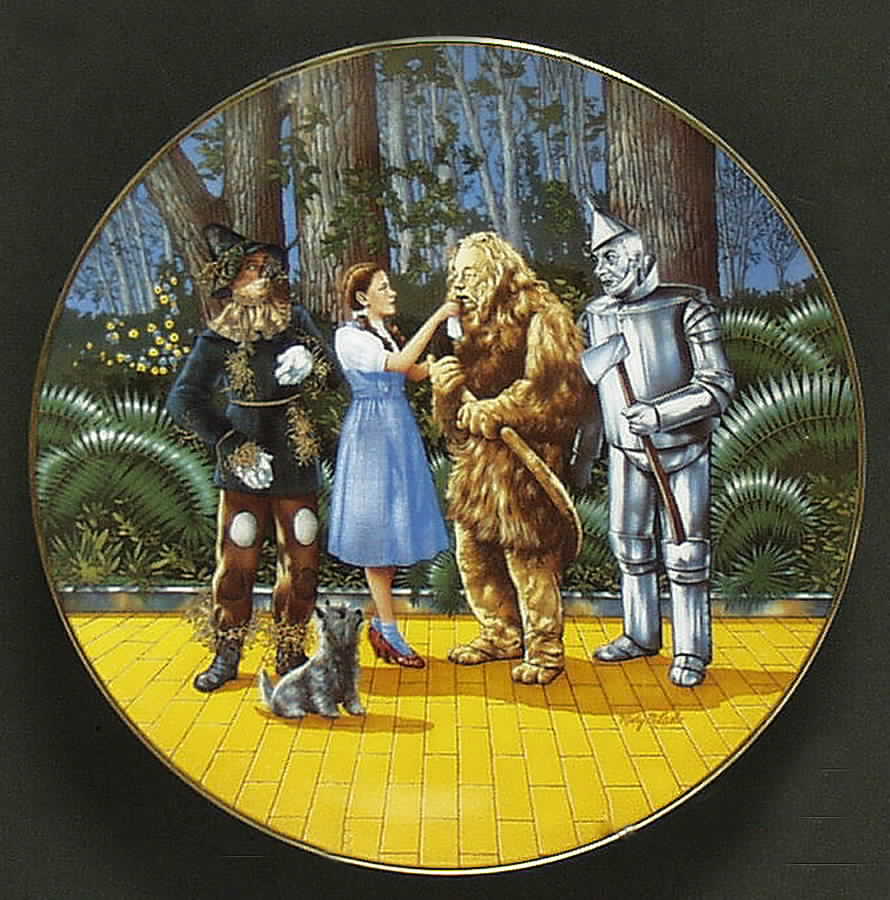 Wizard of Oz-A National Treasure I Even Scare Myself - No Box by Edwin Knowles-1