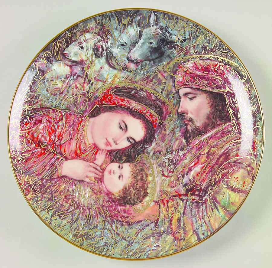 Hibel Christmas Annual The Nativity - Boxed by Edwin Knowles-1