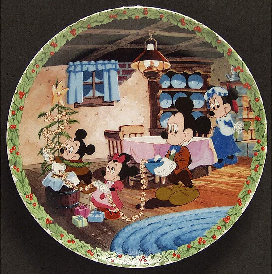 Mickeys Christmas Carol A Cozy Christmas - No Box by Edwin Knowles-1