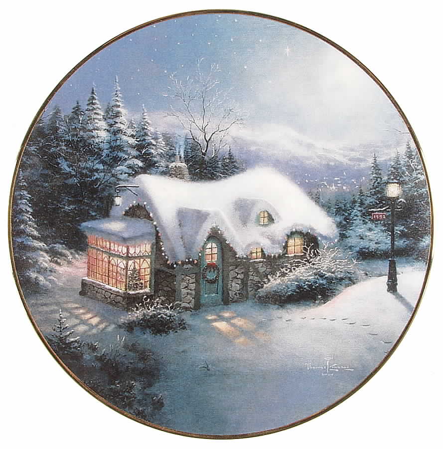 Yuletide Memories Silent Night - No Box by Edwin Knowles-1