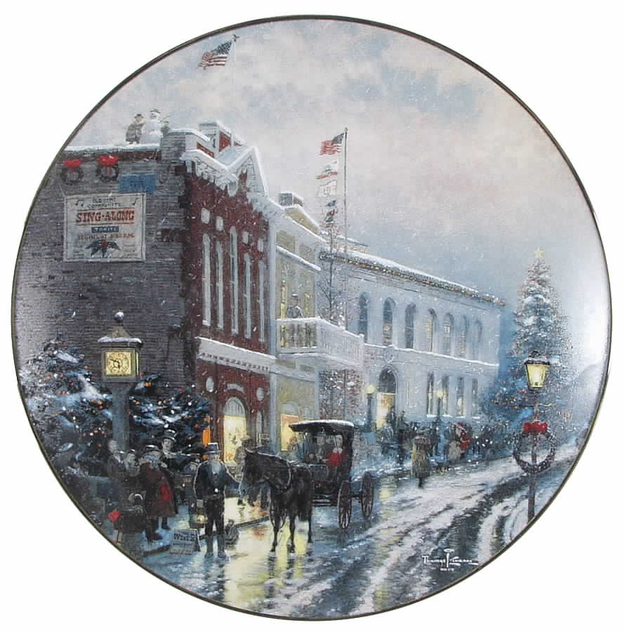 Yuletide Memories Wonder Of The Season - No Box by Edwin Knowles-1