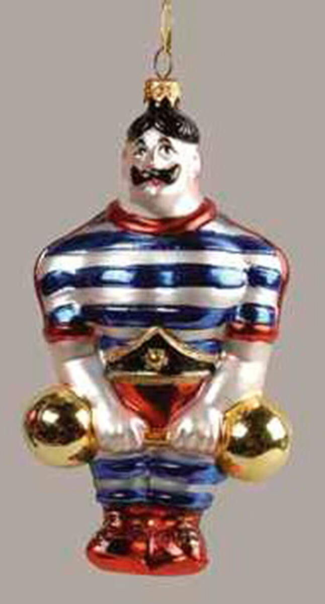 Kurt Adler Christmas Ornament Circus-Strongman - No Box Nb48c by Kurt Adler-1