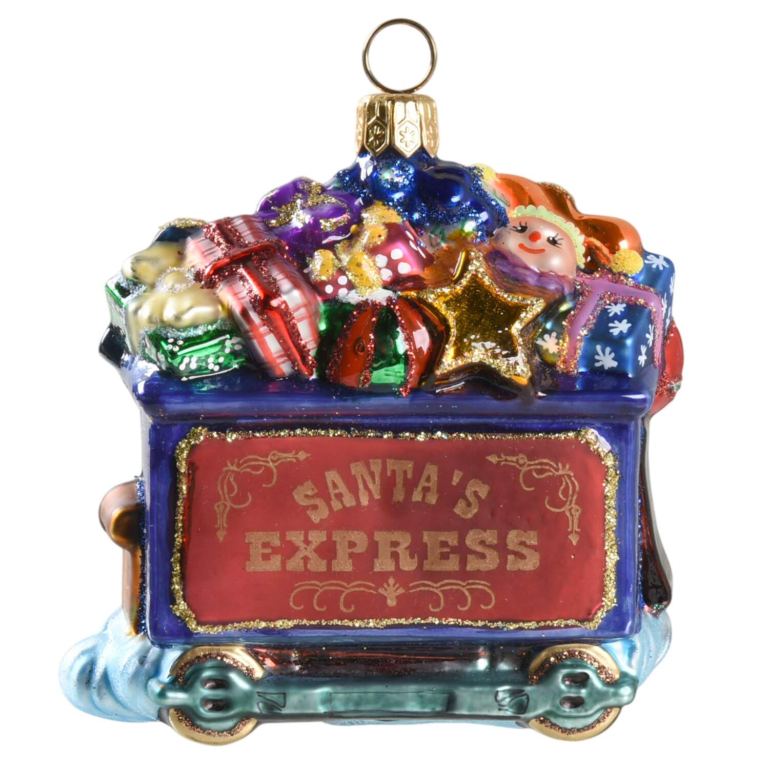 Kurt Adler Christmas Ornament Gift Car - No Box by Kurt Adler-1