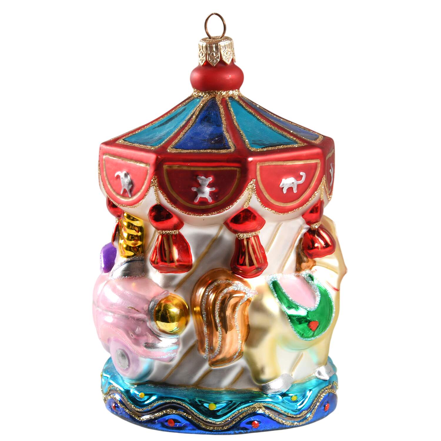 Kurt Adler Christmas Ornament Merry-Go-Round - Boxed by Kurt Adler-1
