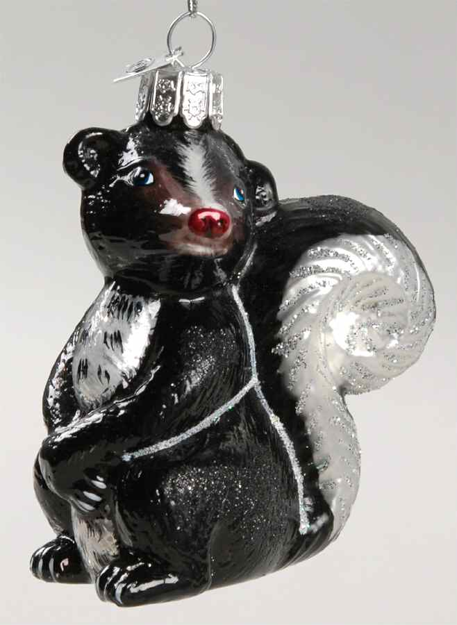 Kurt Adler Christmas Ornament Skunk - Boxed by Kurt Adler-1