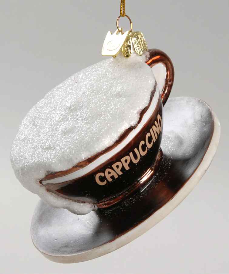 Kurt Adler Christmas Ornament Cappuccino-Coffee - Boxed by Kurt Adler-1