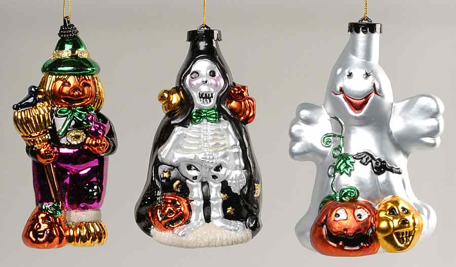 Kurt Adler Christmas Ornament Halloween Ornaments-Set Of 3 - No Box by Kurt Adler-1