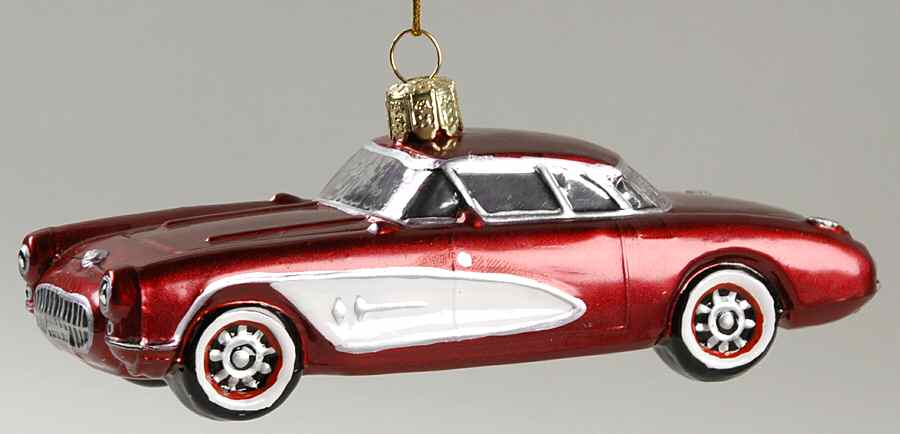 Kurt Adler Christmas Ornament 1957 Corvette - Boxed by Kurt Adler-1