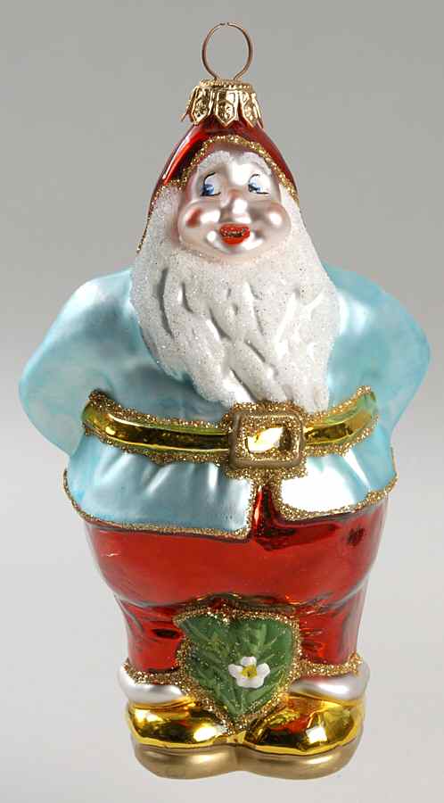 Snow White-Polonaise Elf With Flowers - Boxed by Kurt Adler-1