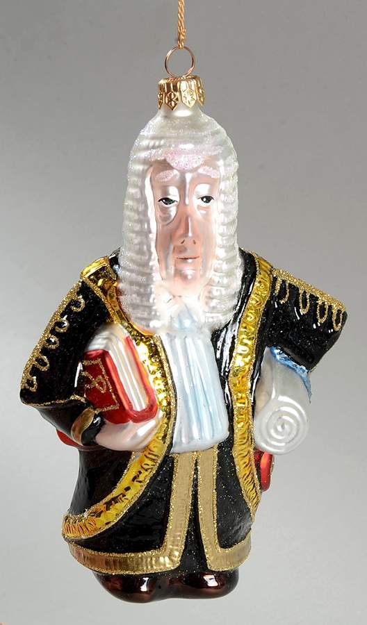 Kurt Adler Christmas Ornament Barrister-Polonaise - Boxed by Kurt Adler-1