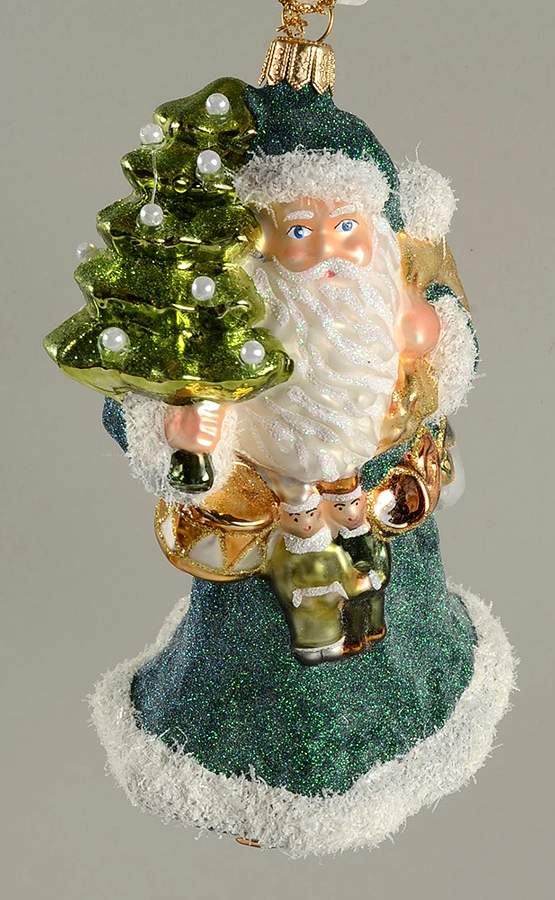 Kurt Adler Christmas Ornament A Special Delivery - Green - No Box by Kurt Adler-1