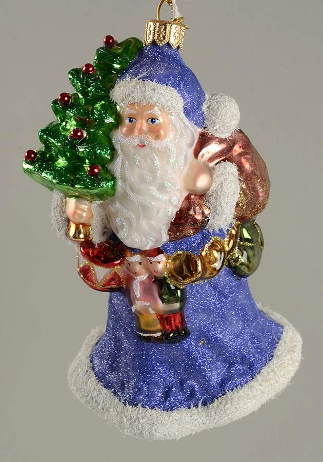 Kurt Adler Christmas Ornament A Special Delivery - Blue - No Box by Kurt Adler-1