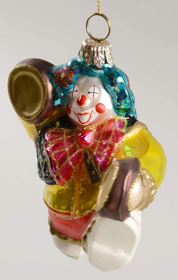 Kurt Adler Christmas Ornament Dancing Clownh - Boxed by Kurt Adler-1