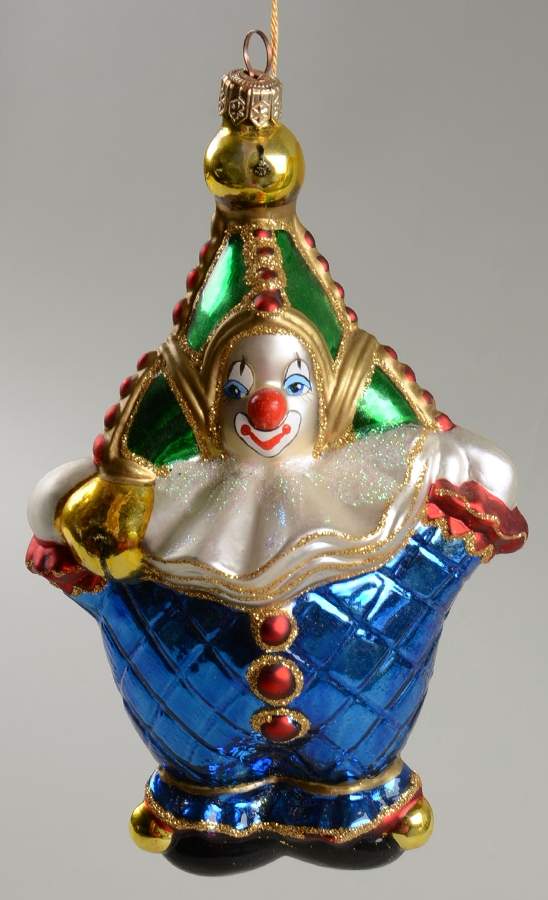 Kurt Adler Christmas Ornament Circus Clown - Boxed by Kurt Adler-1