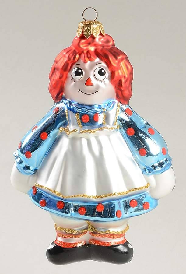 Kurt Adler Christmas Ornament Raggedy Ann - No Box 49a by Kurt Adler-1